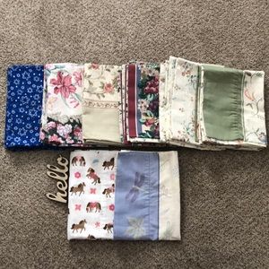 Vintage pillow cases